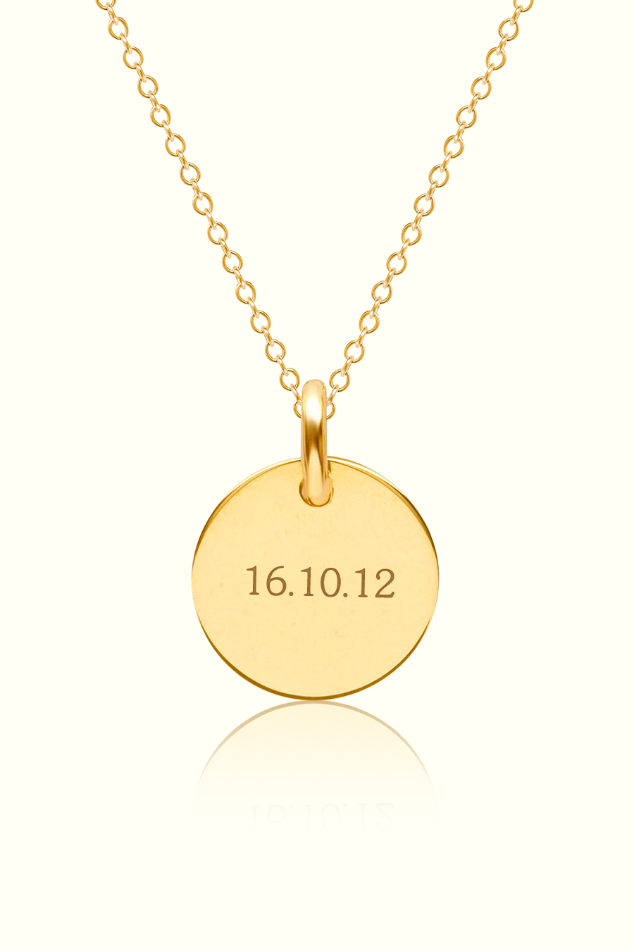 Collier Rond Personnalisable