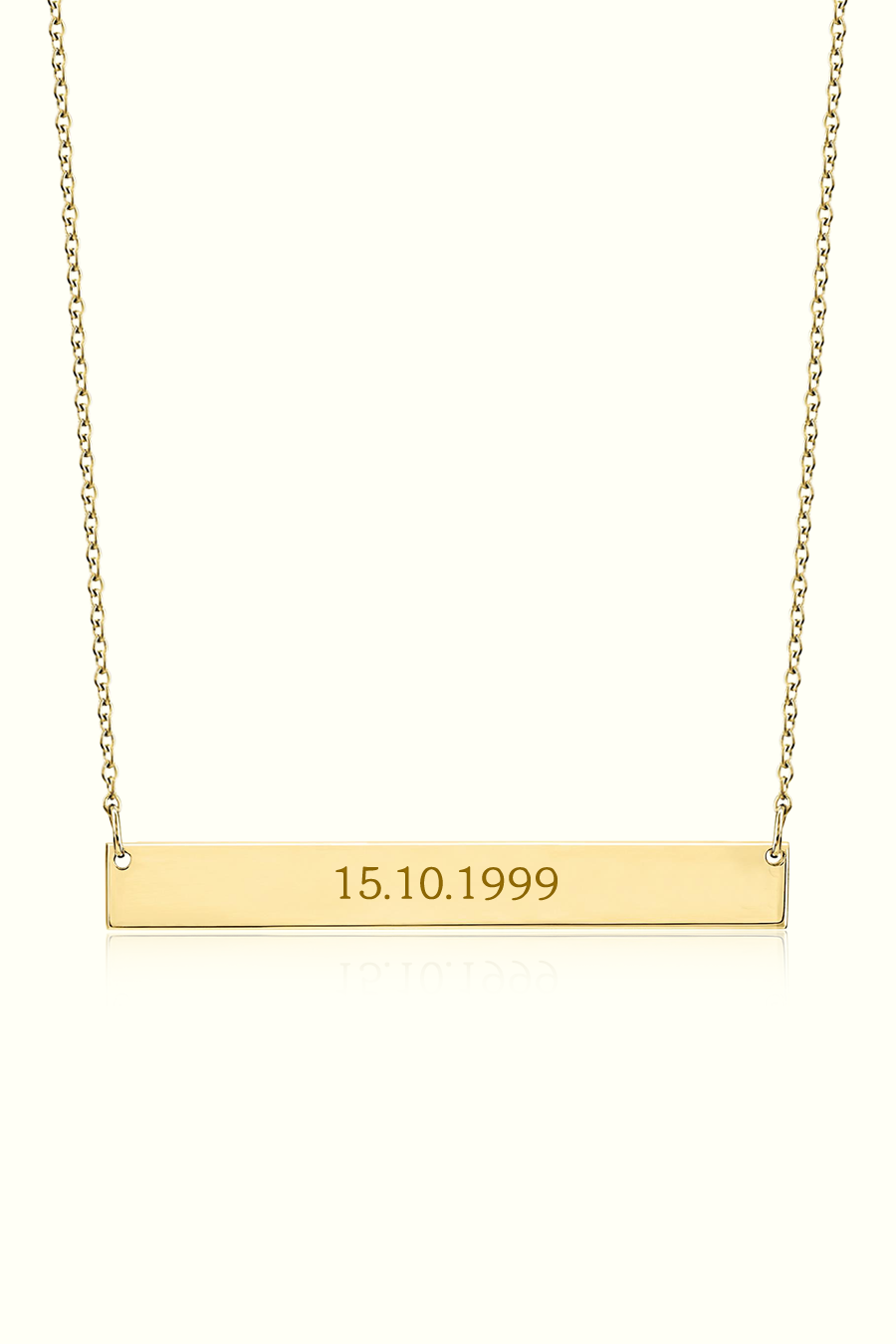 Collier Barre Personnalisable