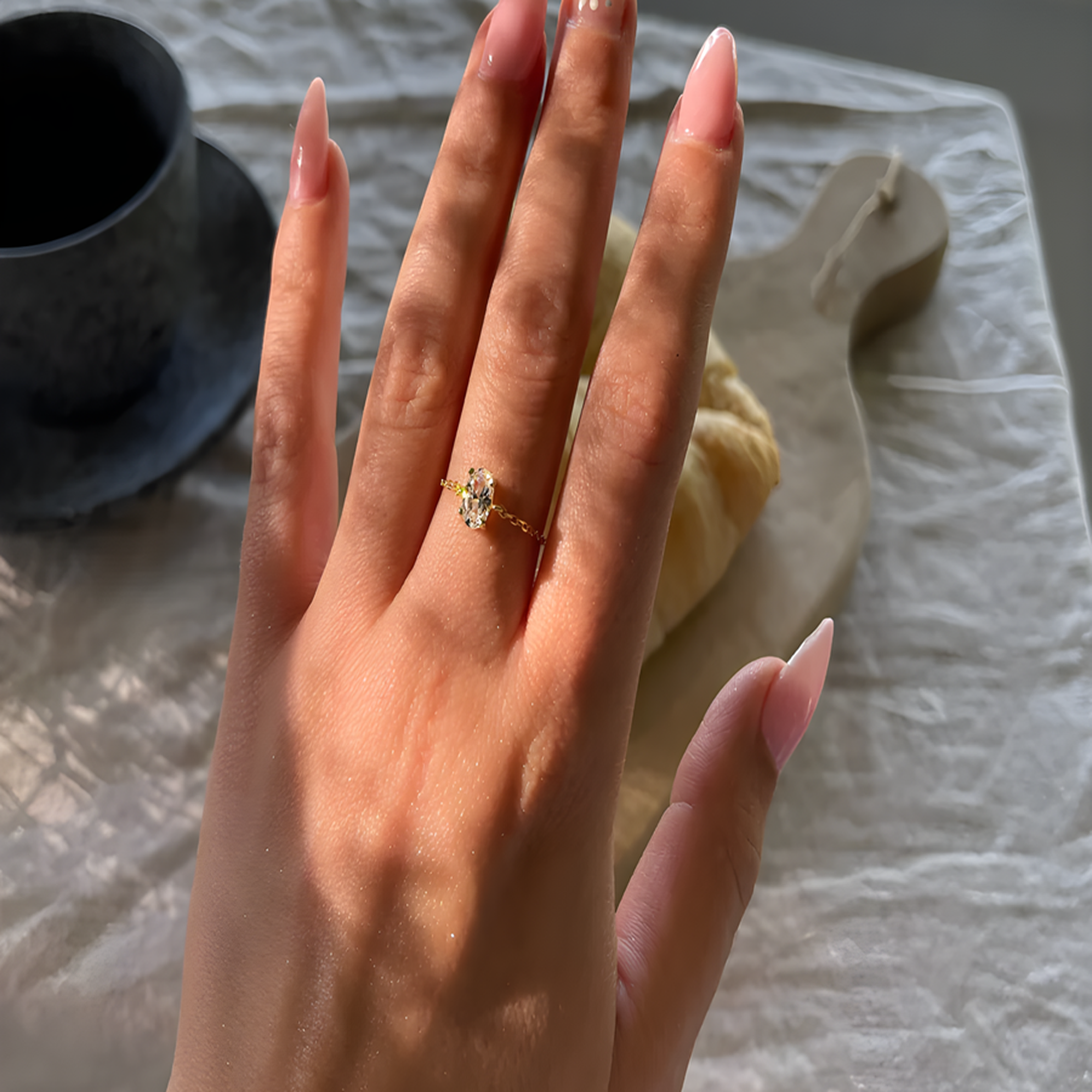 Bague ajustable self-love