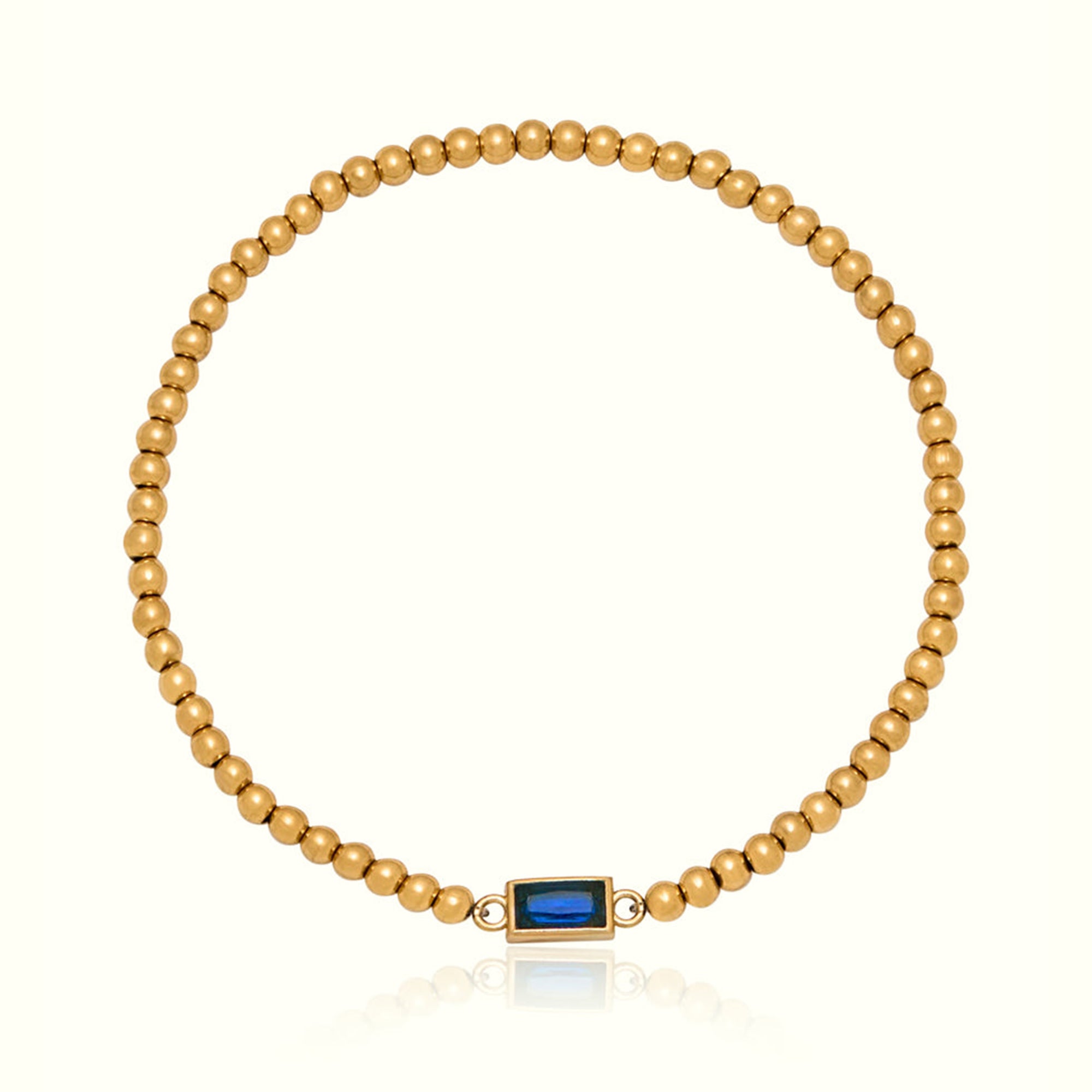 Bracelet Pierre de Naissance Doré