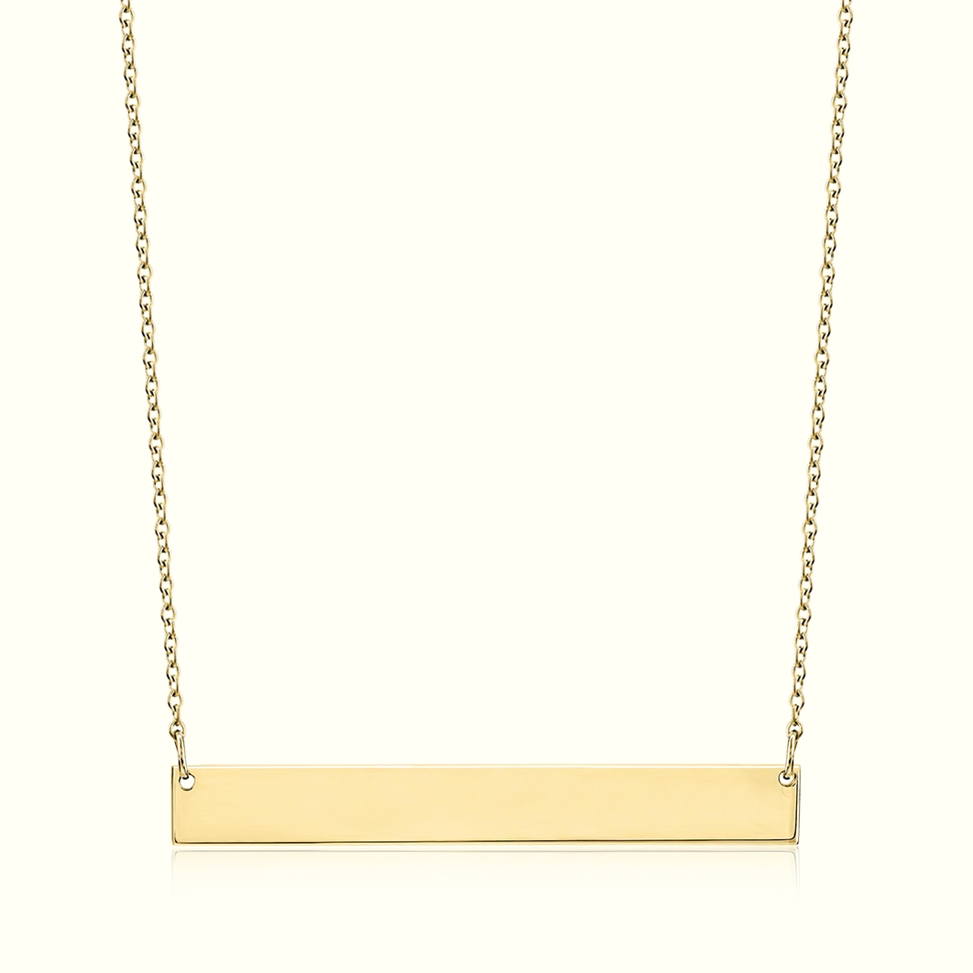 Collier Barre Personnalisable