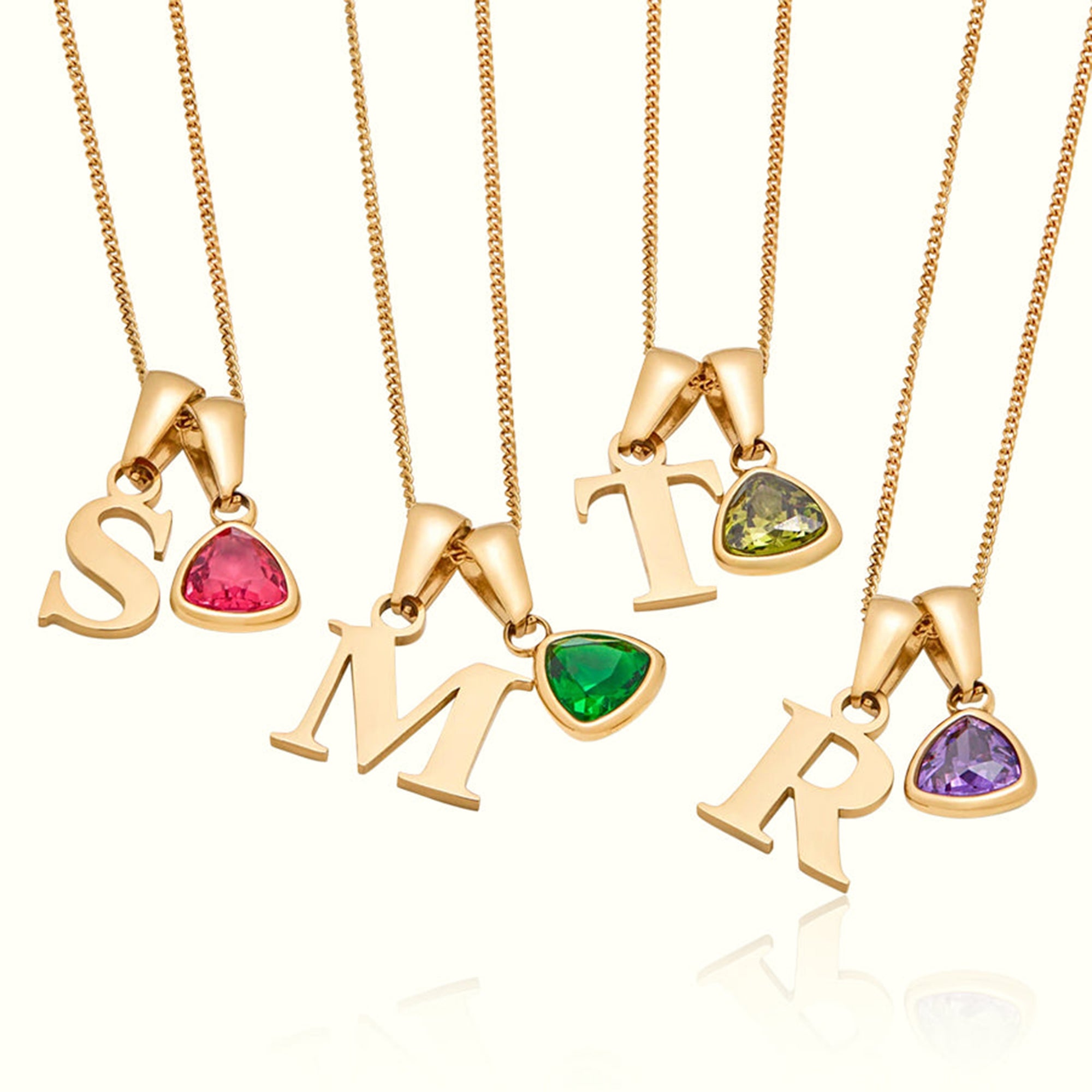 Collier Initiale & Naissance
