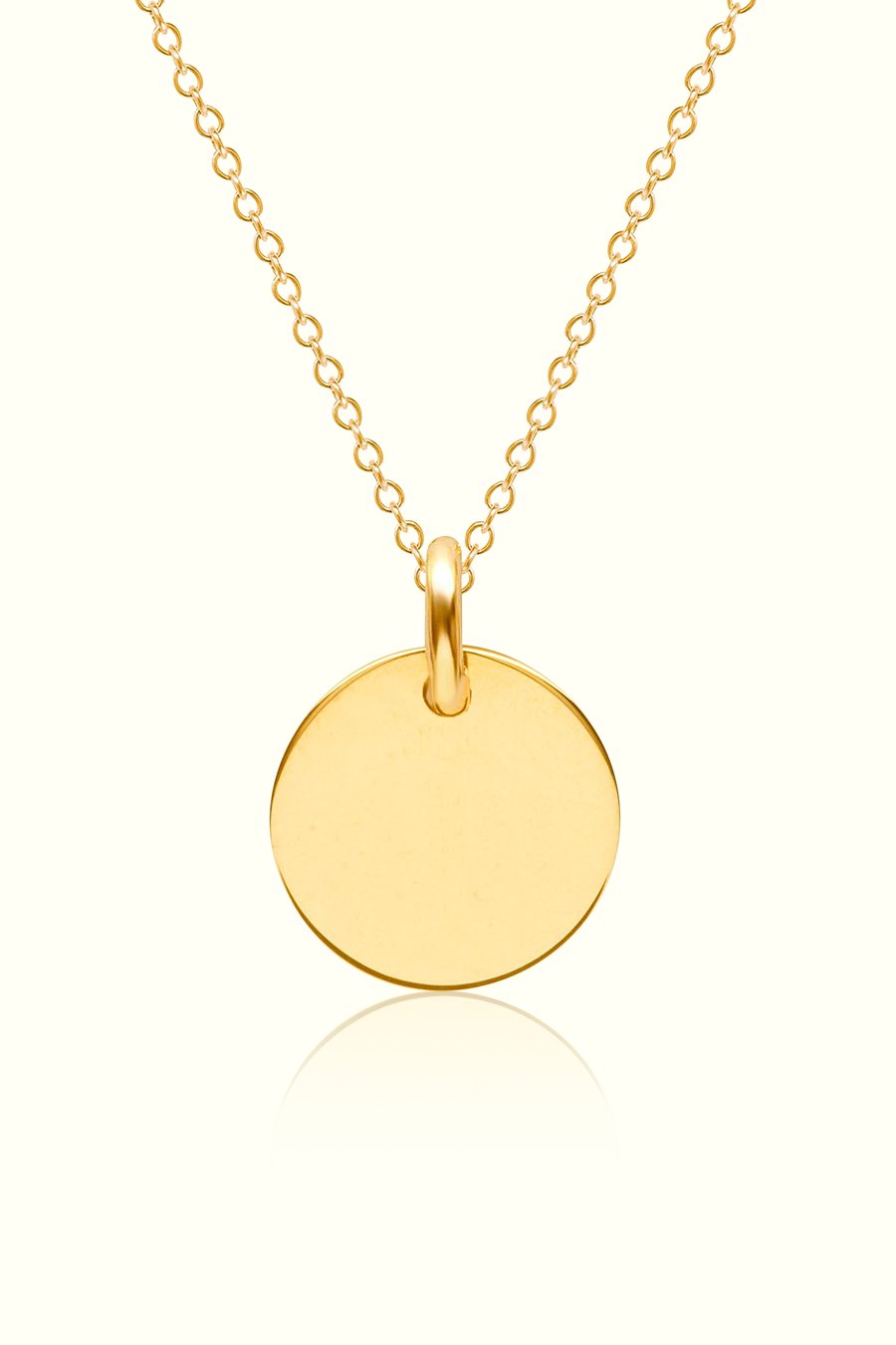 Petit Collier Rond Initiale