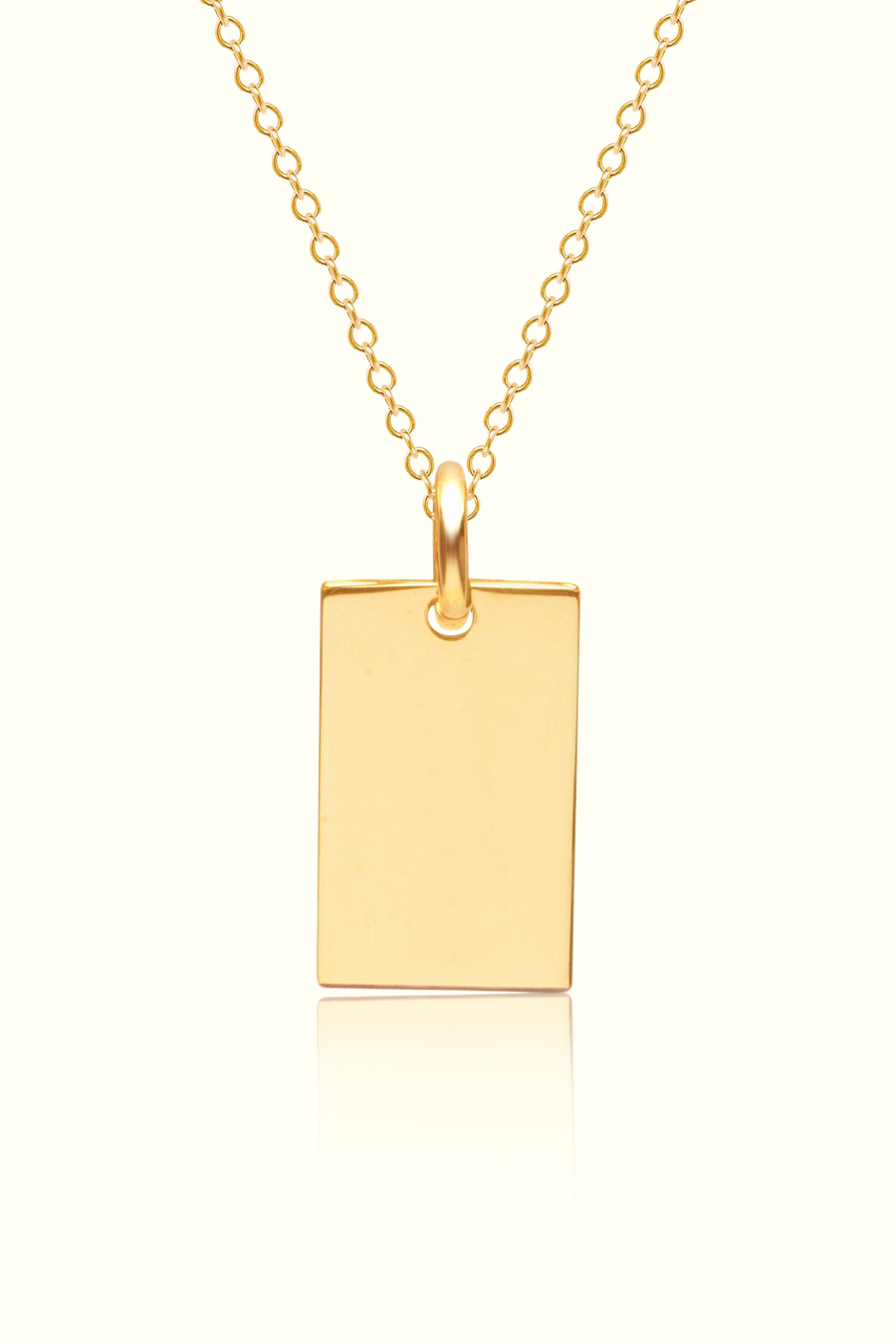 Collier Rectangle Personnalisable