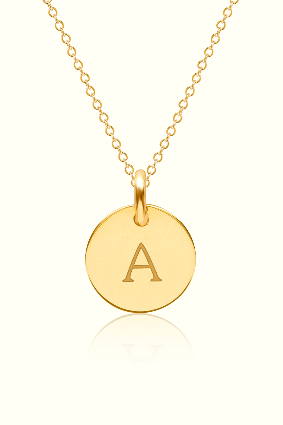 Petit Collier Rond Initiale