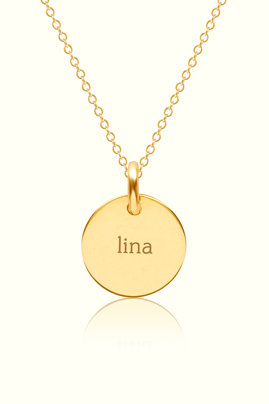 Collier Rond Personnalisable
