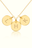 Petit collier rond 3 initiales