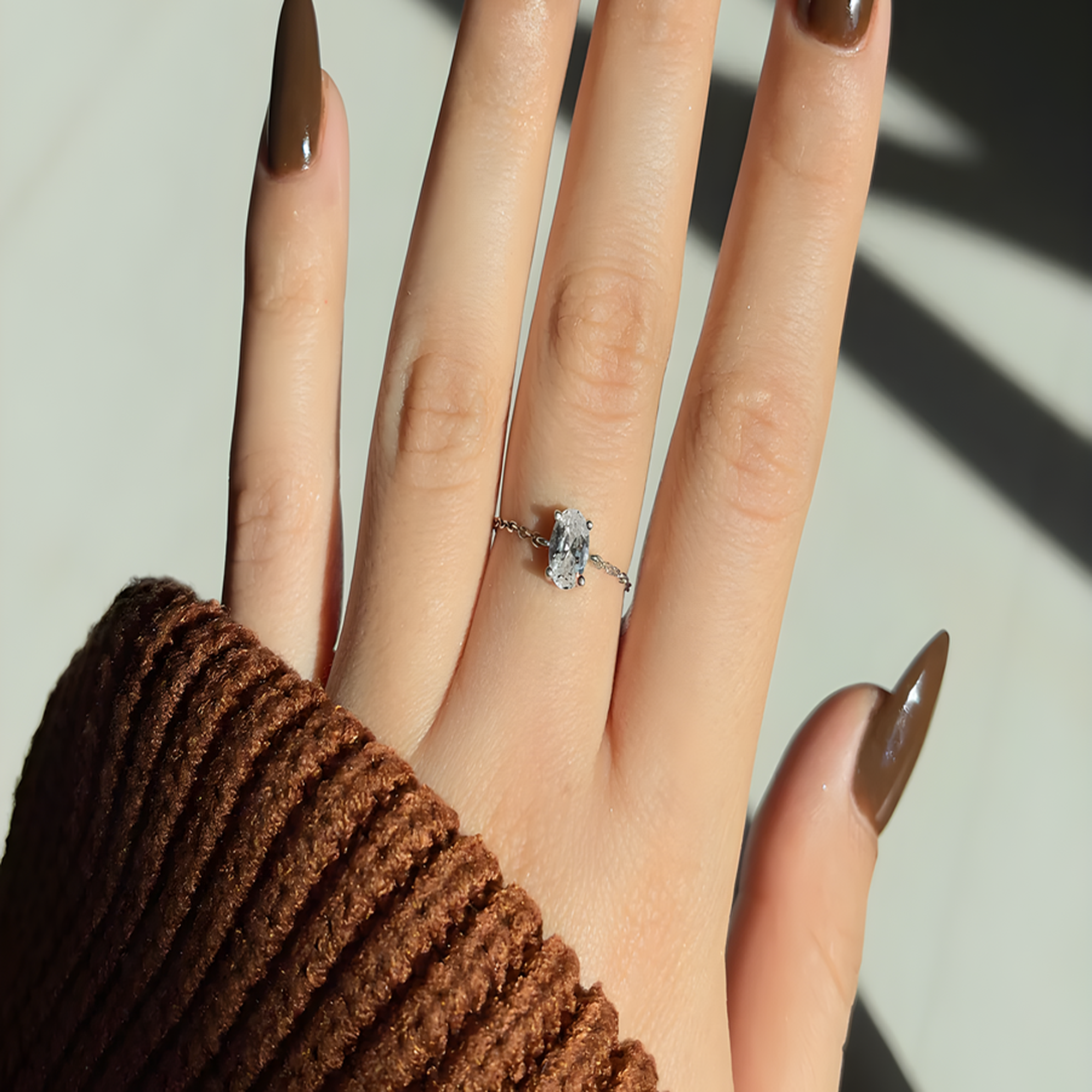 Bague ajustable self-love