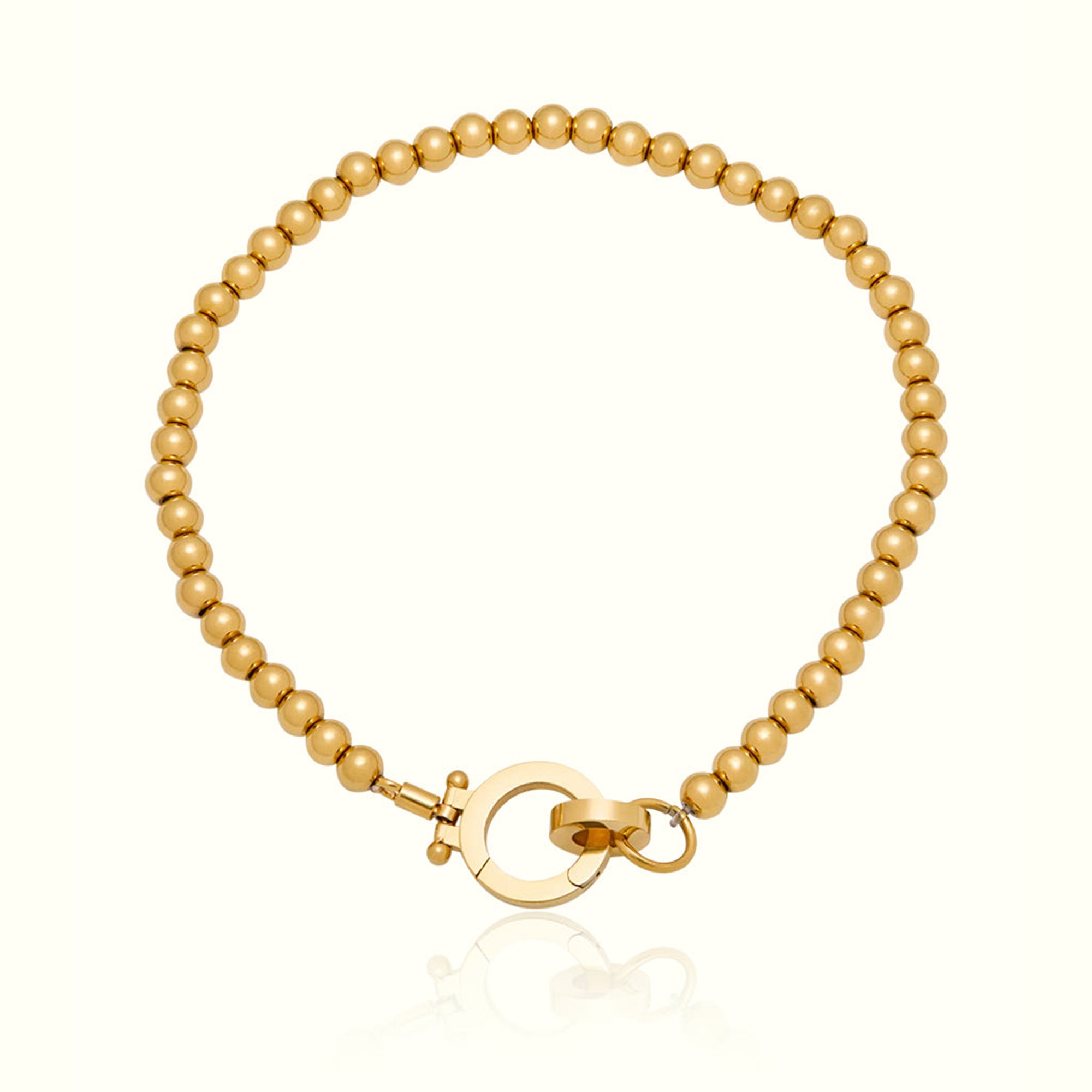 Bracelet Perlé Doré