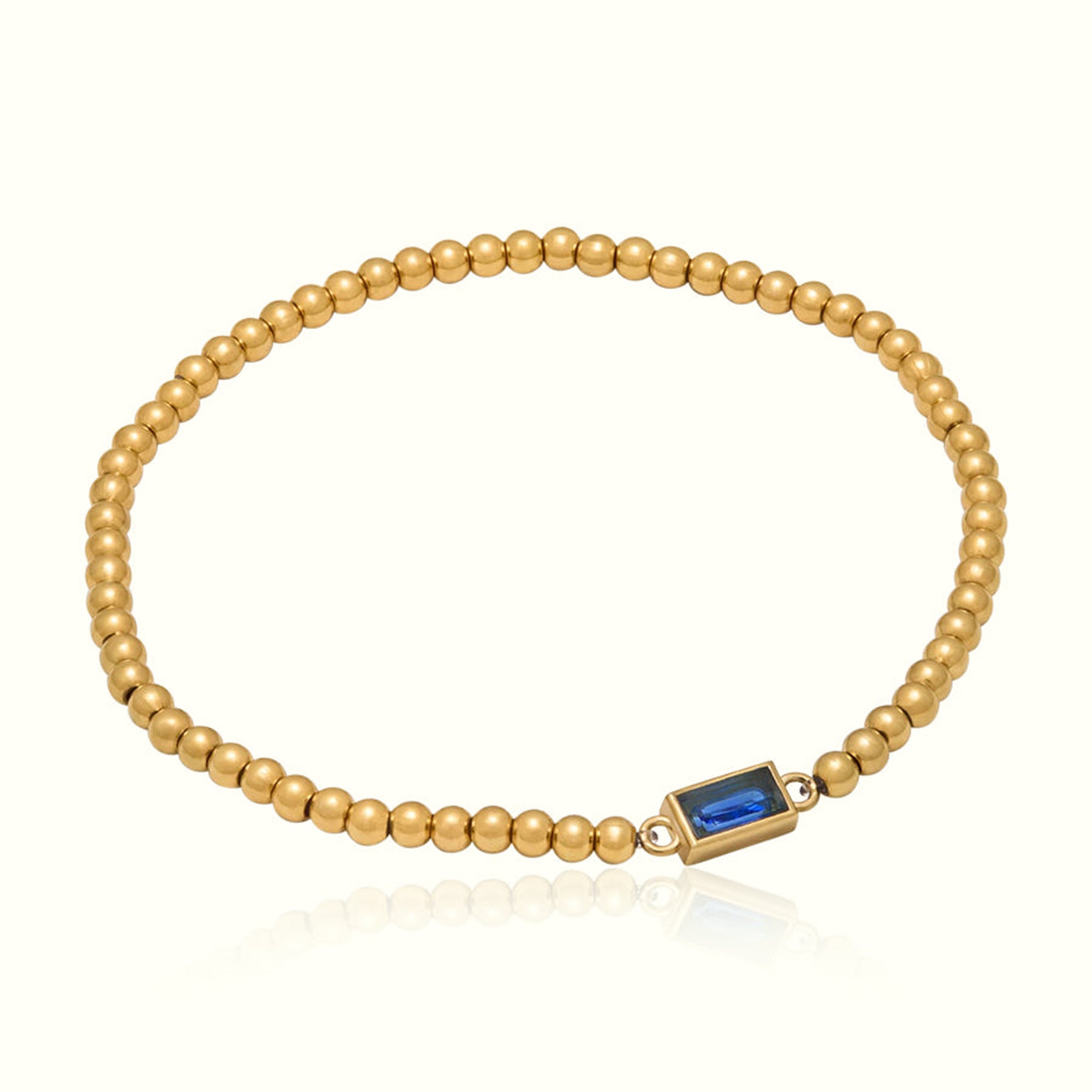 Bracelet Pierre de Naissance Doré