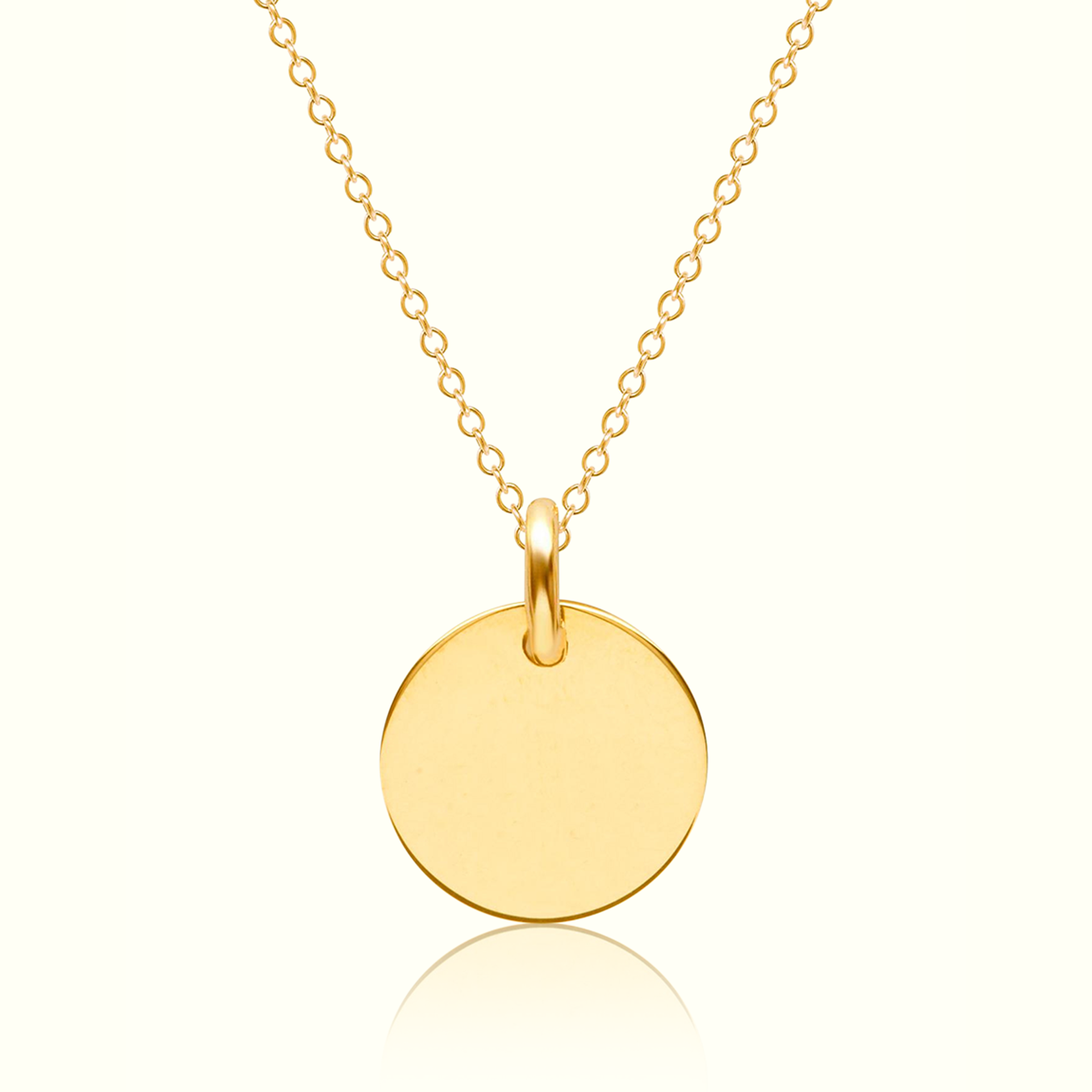 Collier Rond Personnalisable
