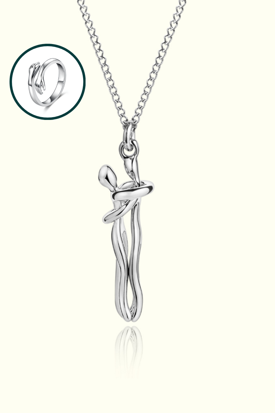 Pack Collier calin silver